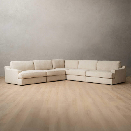 Windermere Large Modular Corner Couch - Latté - 1