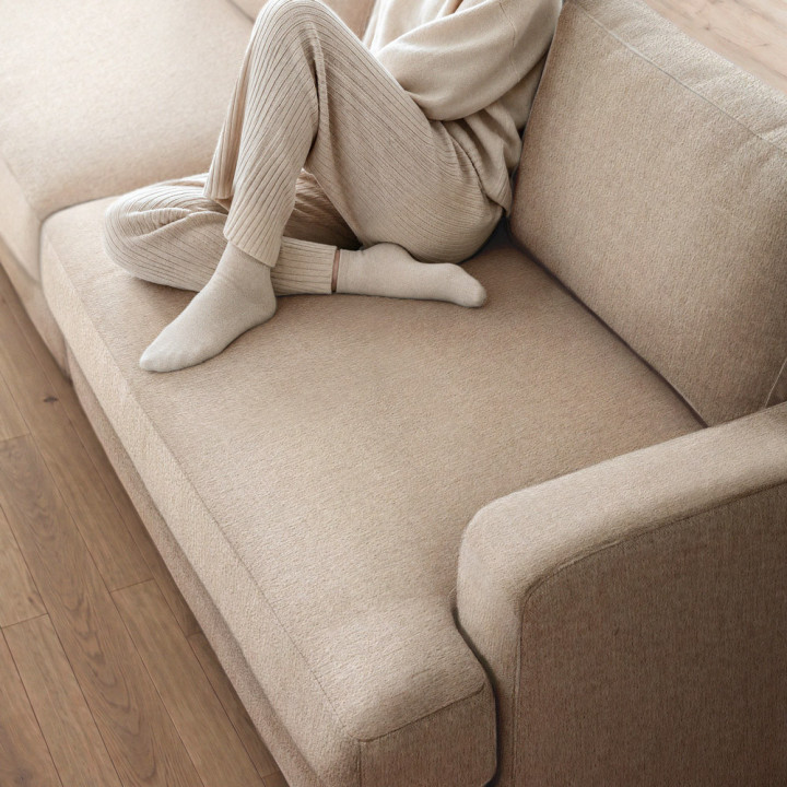 Windermere Large Modular Corner Couch - Latté - 6