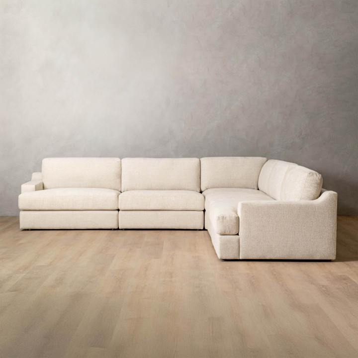 Windermere Large Modular Corner Couch - Latté - 7