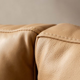 Hamlet 3-Seater Leather Couch - Desert - 8