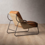 Atley Leather Armchair - Tan - 5