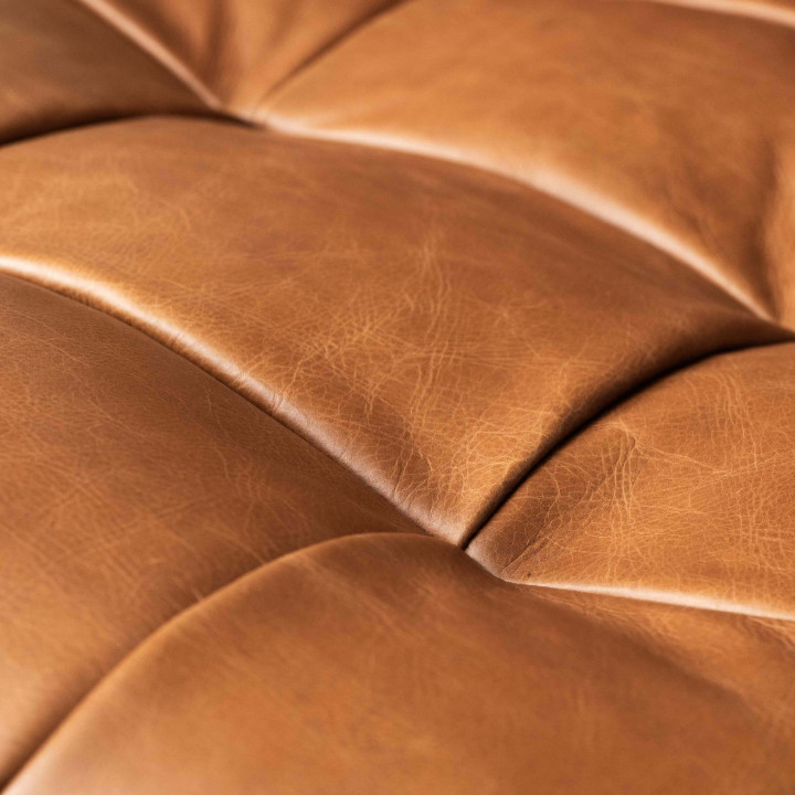 Atley Leather Armchair - Tan - 8
