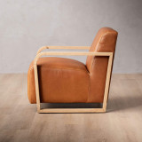 Canyon Leather Armchair - Tan - 4