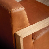 Canyon Leather Armchair - Tan - 7