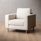 Parys Fabric Armchair - Sandstone - 1