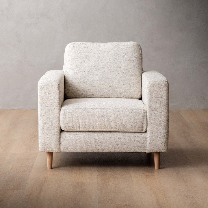 Parys Fabric Armchair - Sandstone - 3