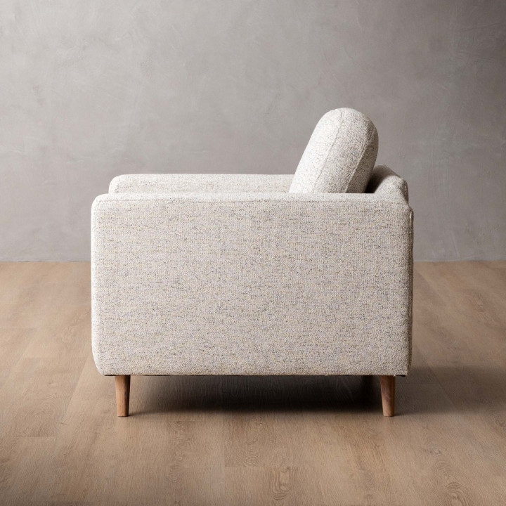 Parys Fabric Armchair - Sandstone - 4