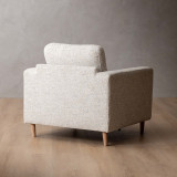 Parys Fabric Armchair - Sandstone - 5
