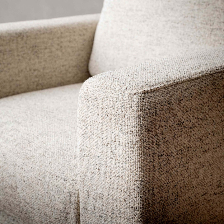 Parys Fabric Armchair - Sandstone - 6