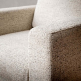Parys Fabric Armchair - Sandstone - 6