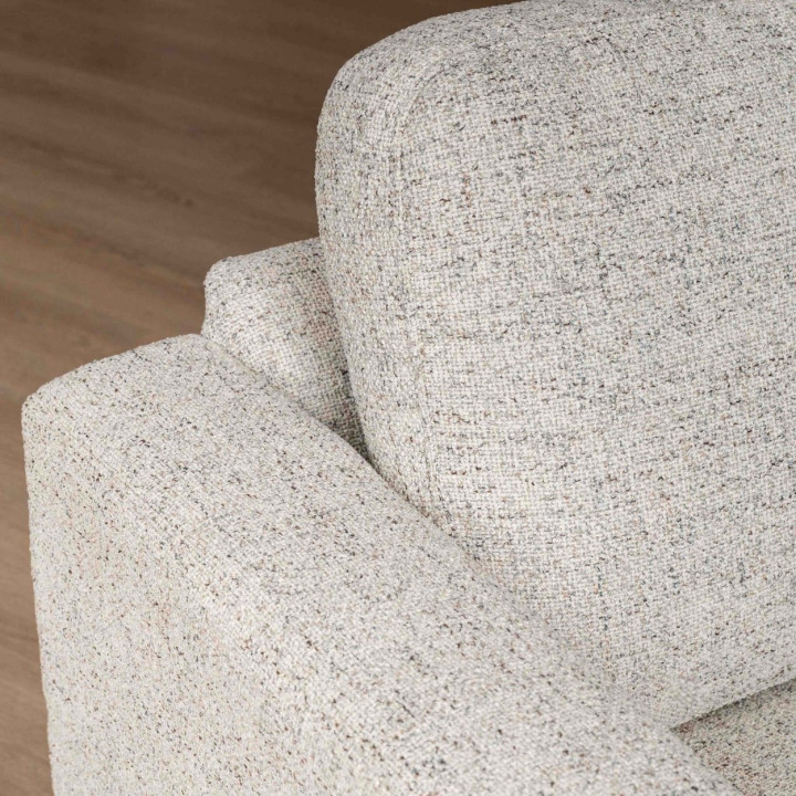 Parys Fabric Armchair - Sandstone - 7