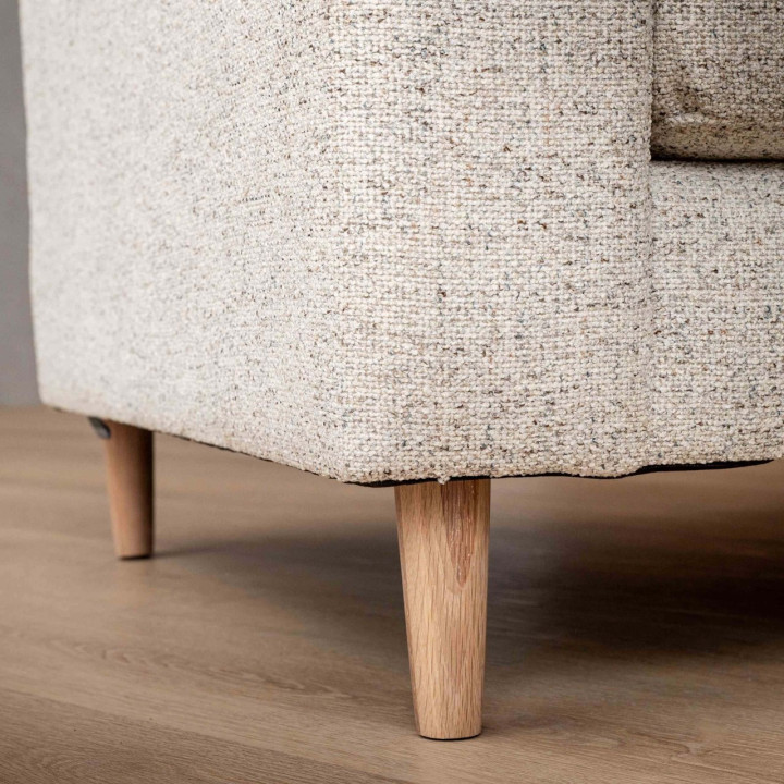 Parys Fabric Armchair - Sandstone - 9