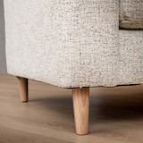 Parys Fabric Armchair - Sandstone - 9