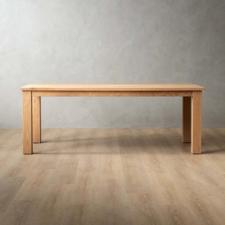2.1m Linear Dining Table - Oak (1.0m Width) - 1