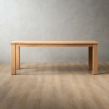 2.1m Linear Dining Table - Oak (1.0m Width) - 1