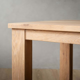 2.1m Linear Dining Table - Oak (1.0m Width) - 5