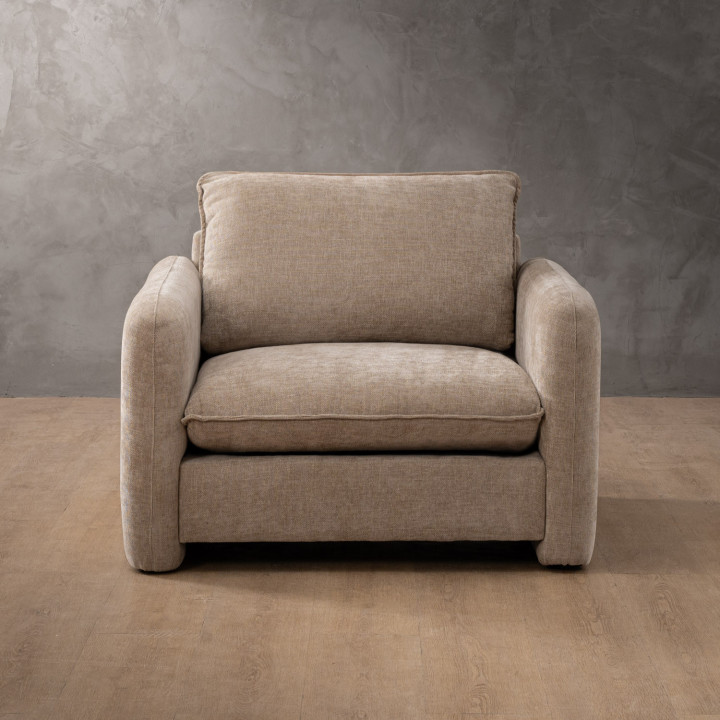 Mokoro Fabric Armchair - Sand Wave - 4