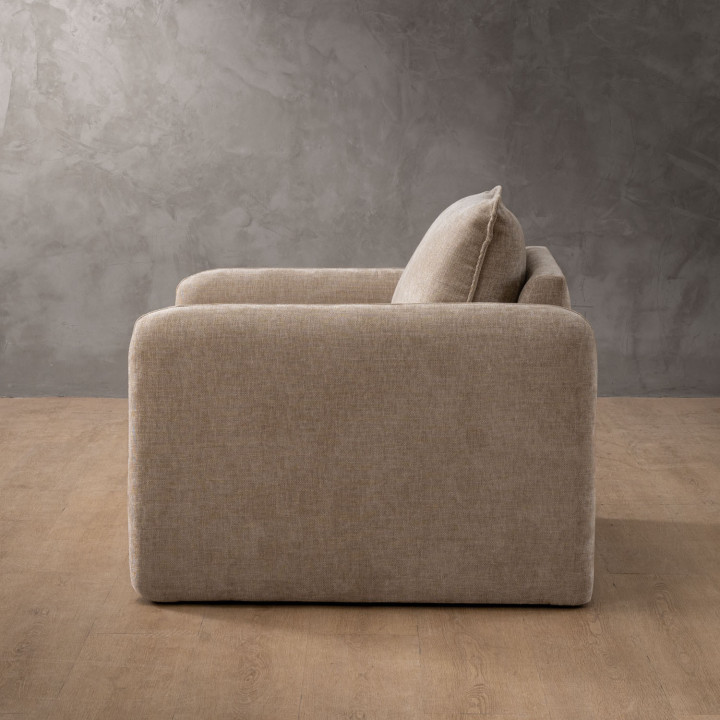 Mokoro Fabric Armchair - Sand Wave - 5