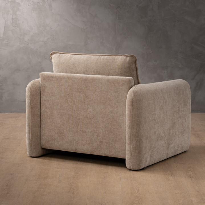 Mokoro Fabric Armchair - Sand Wave - 6