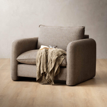 Mokoro Fabric Armchair - Tuscan