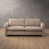 Mokoro 3-Seater Fabric Couch - Sand Wave - 1