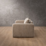 Mokoro 3-Seater Fabric Couch - Sand Wave - 5
