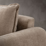 Mokoro 3-Seater Fabric Couch - Sand Wave - 7