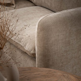Mokoro 3-Seater Fabric Couch - Sand Wave - 8