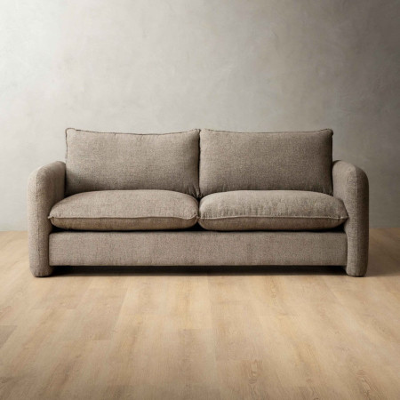 Mokoro 3-Seater Fabric Couch - Tuscan