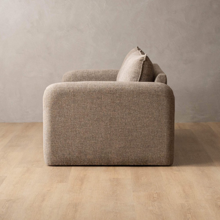 Mokoro 3-Seater Fabric Couch - Tuscan - 4
