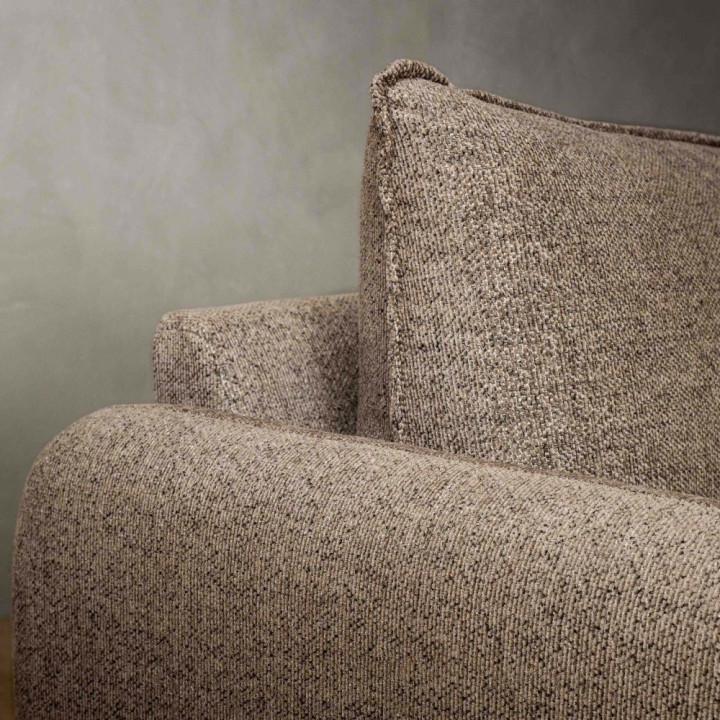 Mokoro 3-Seater Fabric Couch - Tuscan - 6