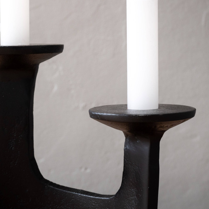 Chandelle 4-Pillar Candle Holder - 2