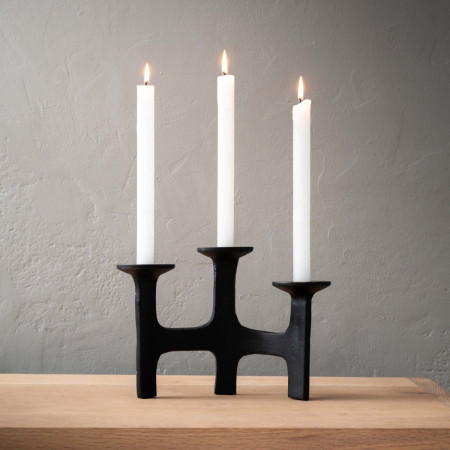 Chandelle 3-Pillar Candle Holder - 1