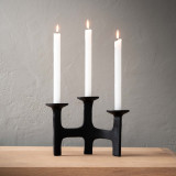 Chandelle 3-Pillar Candle Holder - 1