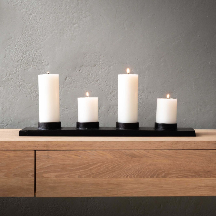 Belle Tray Candle Holder - 1