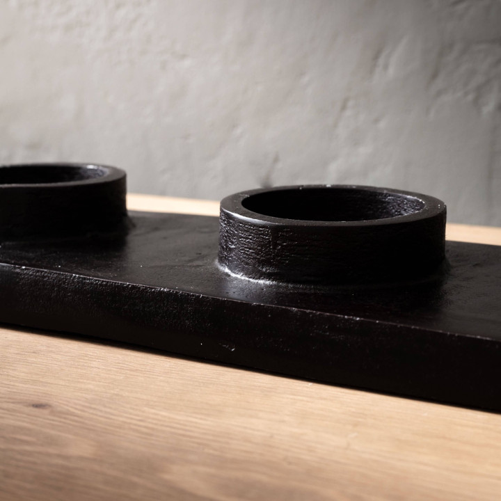 Belle Tray Candle Holder - 2