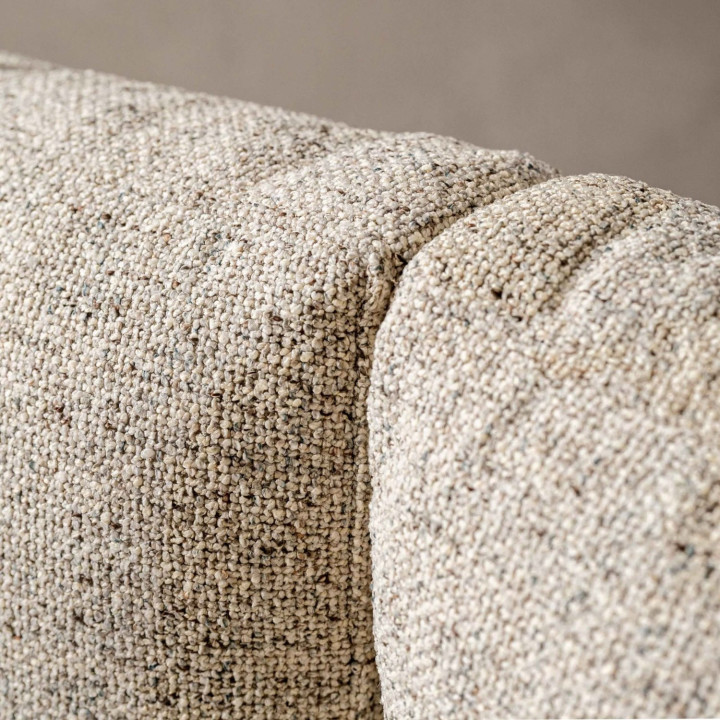 Hamlet 3-Seater Fabric Couch - Sandstone - 10