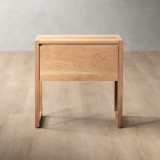 Demo - Swazi Bedside Table Large - Oak - 1
