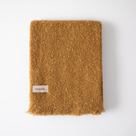 Biella Mohair Throw - Honeybush - 1