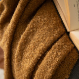 Biella Mohair Throw - Honeybush - 4