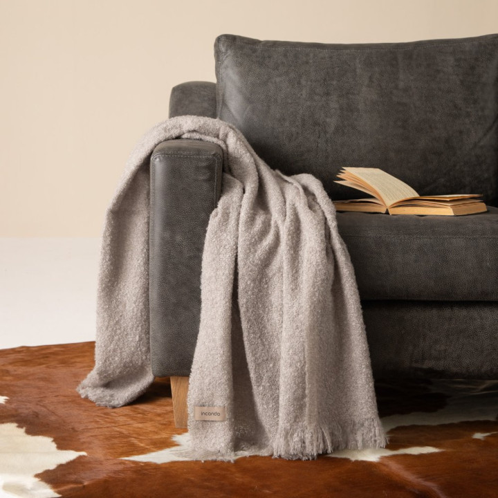 Biella Mohair Throw - Stonedrift - 3