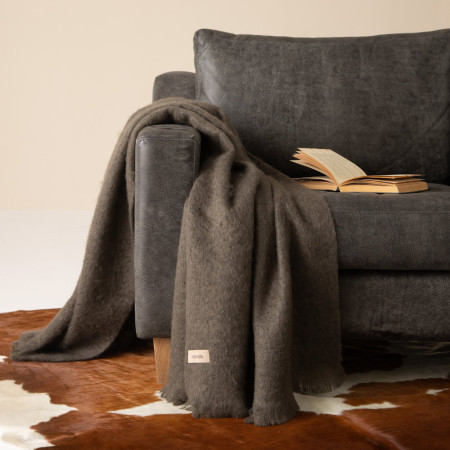 Lusso Mohair Throw - Veldfade - 3