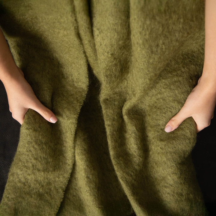 Lusso Mohair Throw - Earthspun - 2