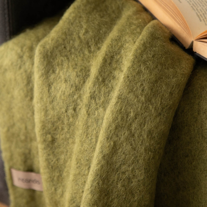 Lusso Mohair Throw - Earthspun - 4