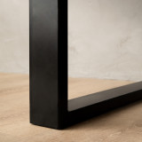 1.4m Sahara Study Desk With Drawers Right - Blackwood - 8