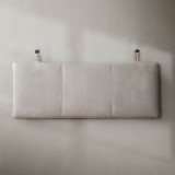 Carolina Queen Leather Headboard - Grey - 5