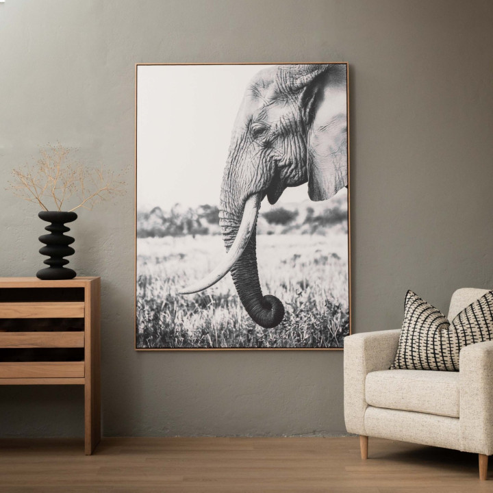 Grace In Stillness Framed Canvas - 2