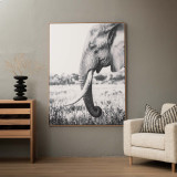 Grace In Stillness Framed Canvas - 2