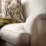Chenavé Fabric Loveseat - Pearl - 3