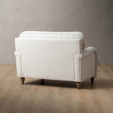 Chenavé Fabric Loveseat - Pearl - 6
